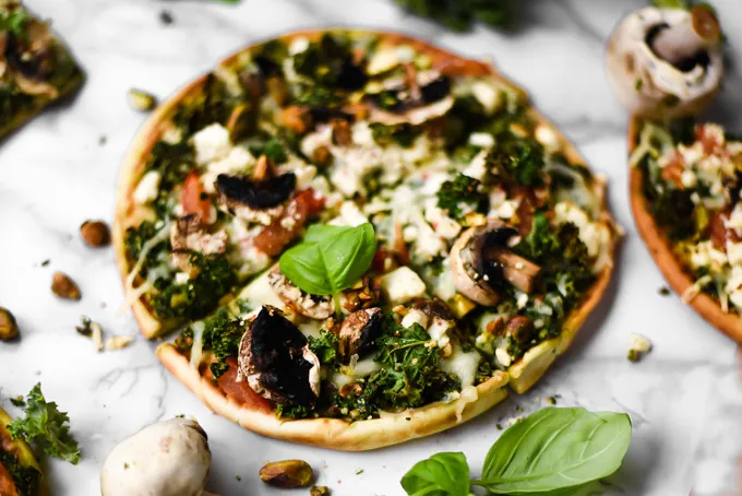 Pistachio+Kale Pesto Feta Pita Pizzas (2).jpg