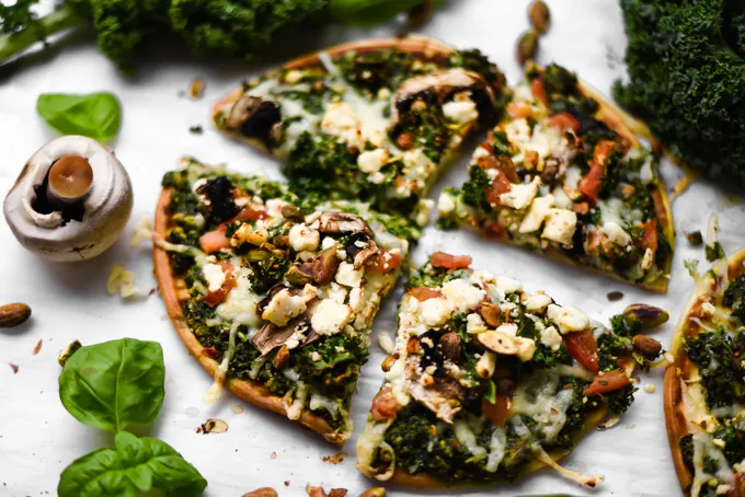 Pistachio+Kale Pesto Feta Pita Pizzas (8).jpg