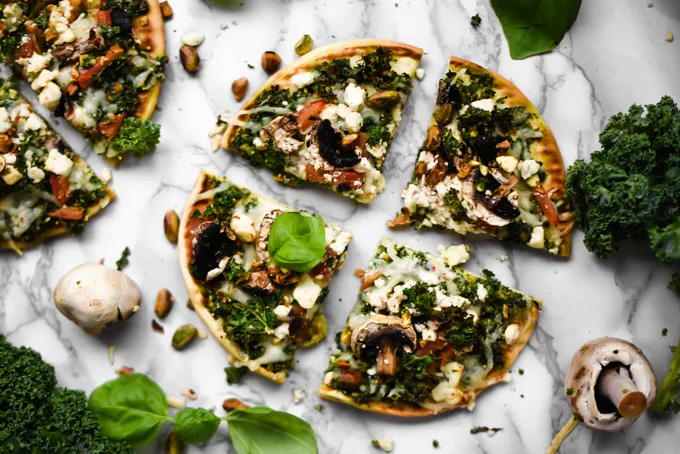 Pistachio+Kale Pesto Feta Pita Pizzas (6).jpg