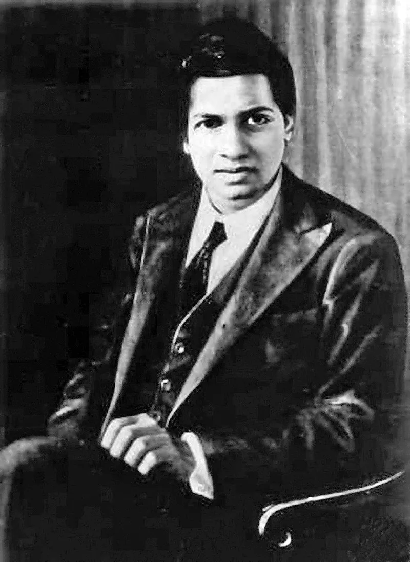 Photo of Srinivasa Ramanujan