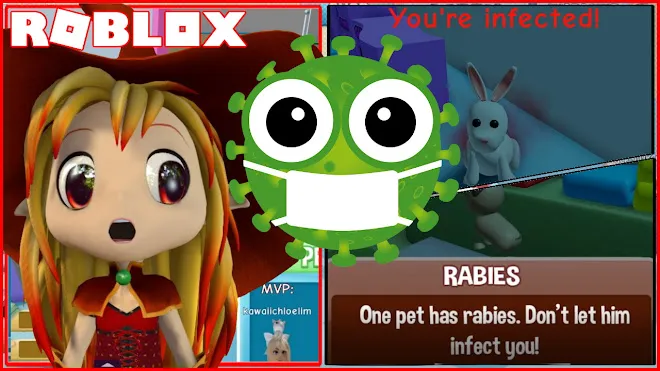 Roblox Pet Escape 2 Gameplay! The Pets Have Rabies spreading like Coronavirus!