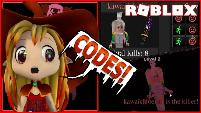 Roblox Survive the Killer Gameplay! 2 CODES! Beware of the UNICORN KILLER!