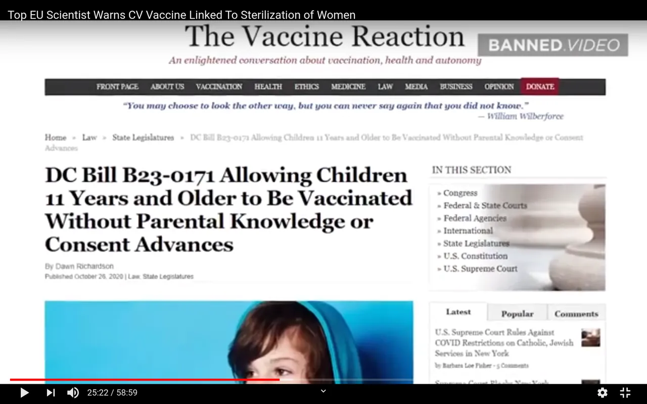 Screenshot at 2020-12-05 23:15:19 New Bill to let 11 year olds get vaccines without parental knowledge or consent.png