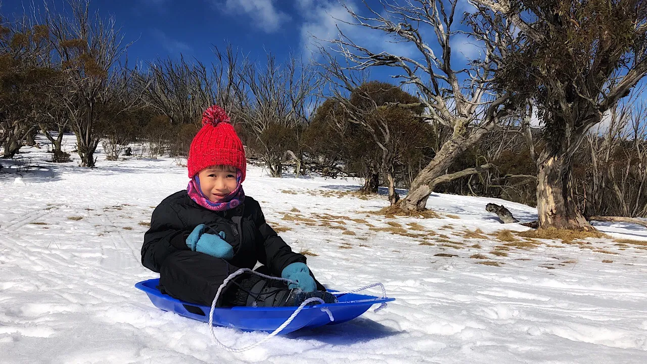 Thien-San on his sled