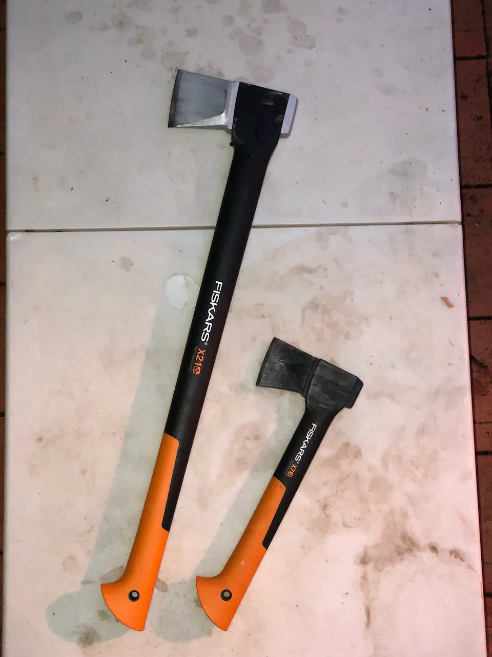 Fiskars X7 and X21