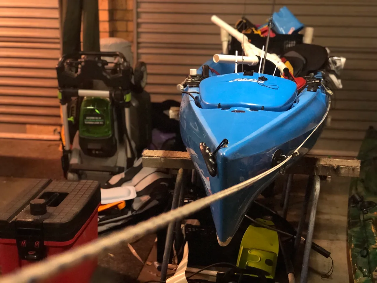 Using an anchor trolley as towing rope