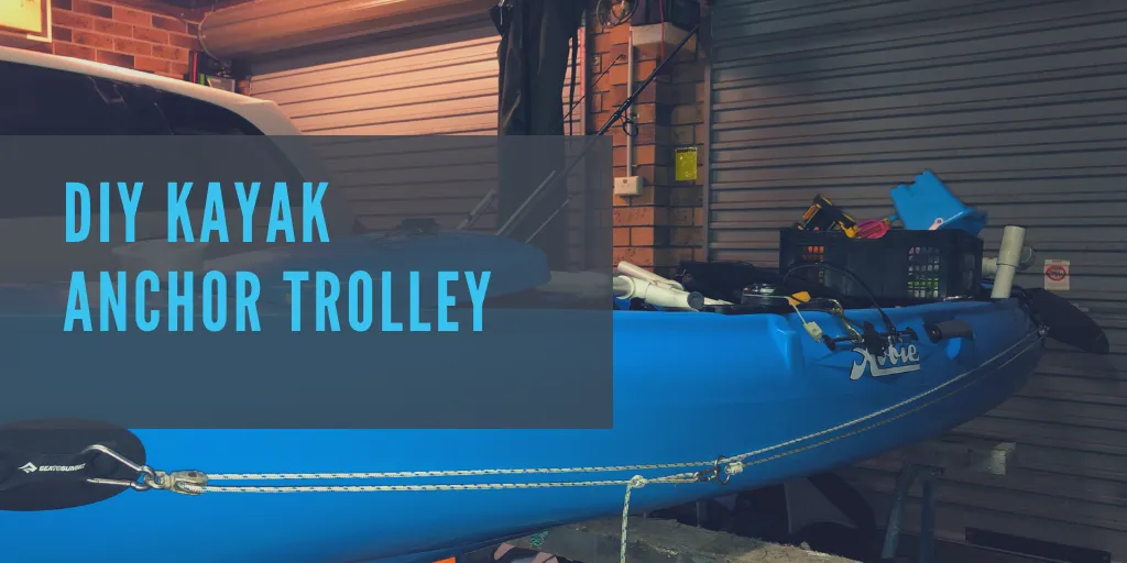 DIY anchor trolley for my Hobie Revo 11 kayak