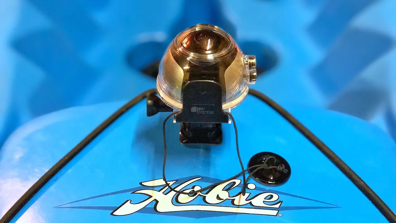 360 Action camera on Hobie Revolution 11