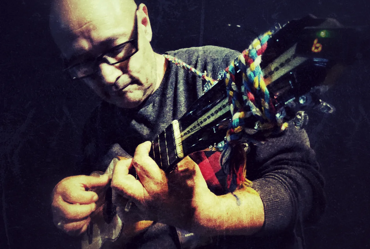 Alberto playing Charango