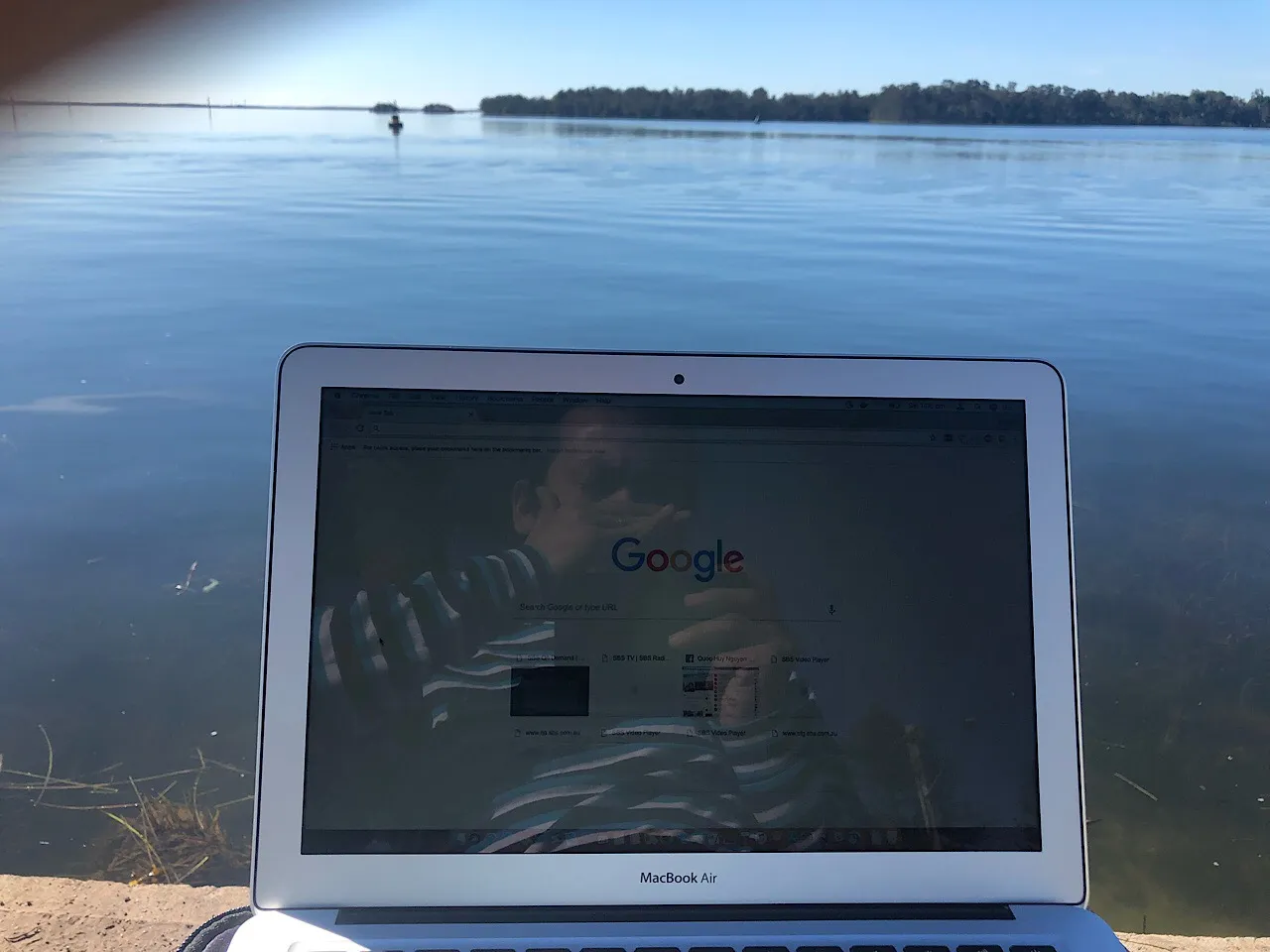 On call while fishing