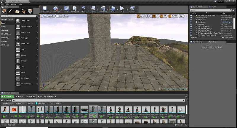 Laying out some test meshes.png