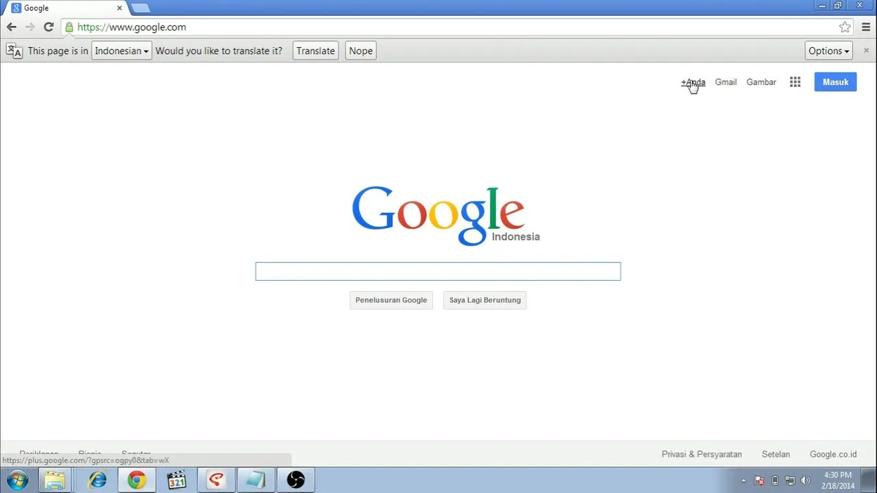 Login through Google 1