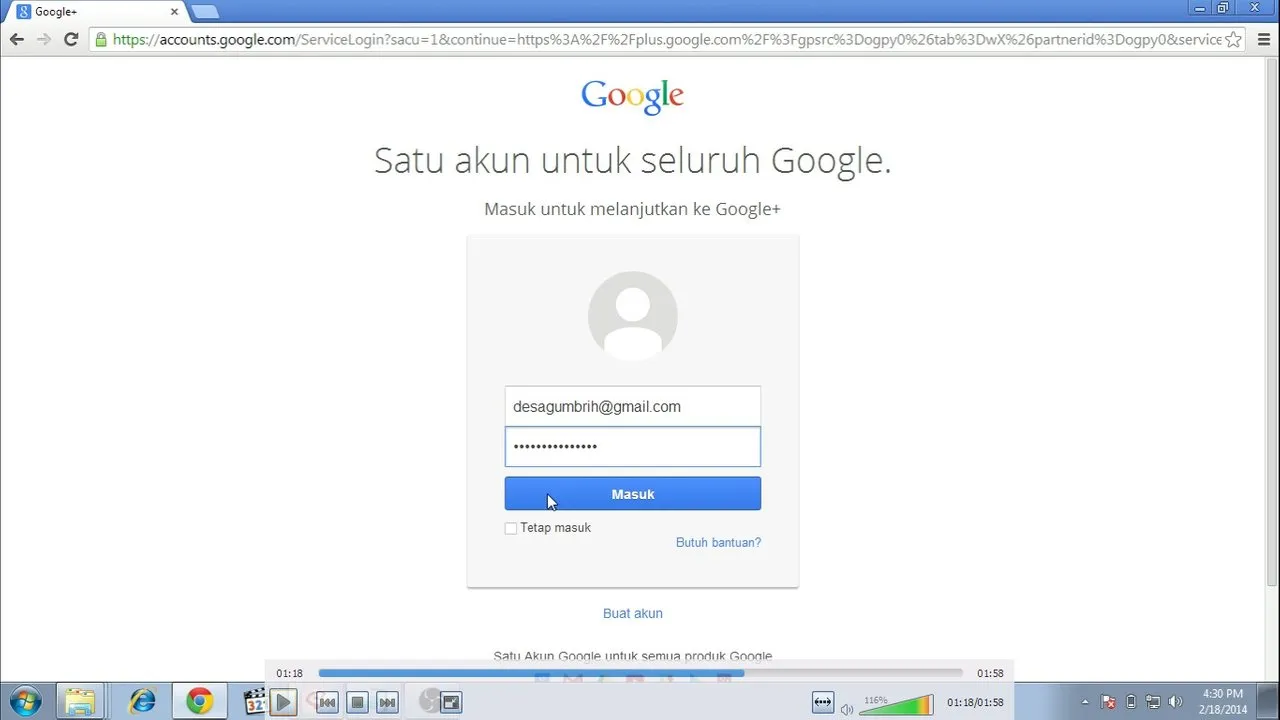 Login through Google 2