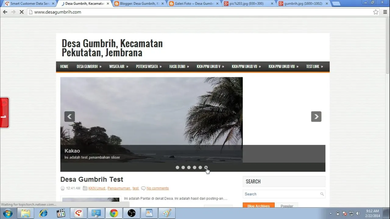 Additional image on slider