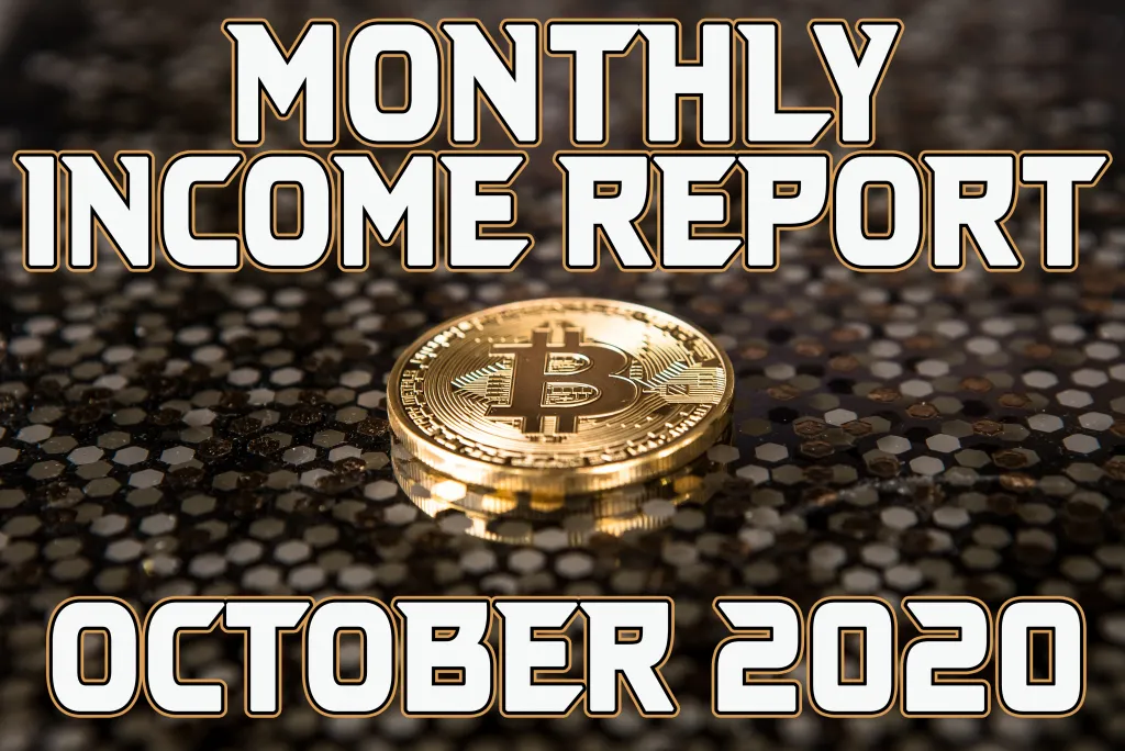 Monthly Income Report for October