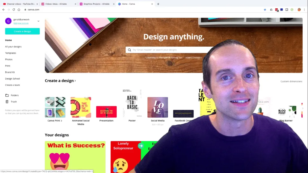 How to Make a YouTube Custom Thumbnail Tutorial 2020 — Free with Canva.com