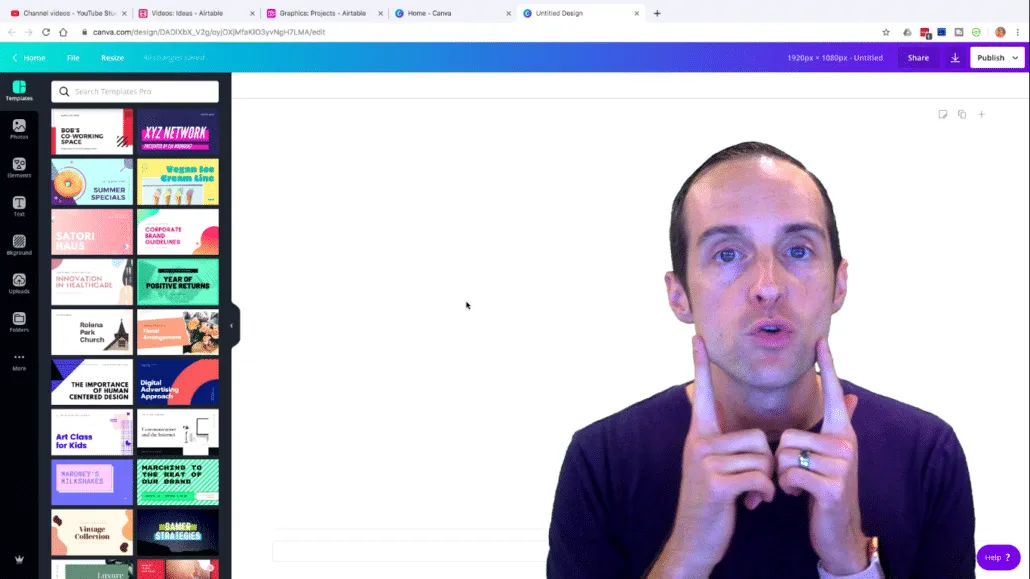 How to Make a YouTube Custom Thumbnail Tutorial 2020 — Free with Canva.com