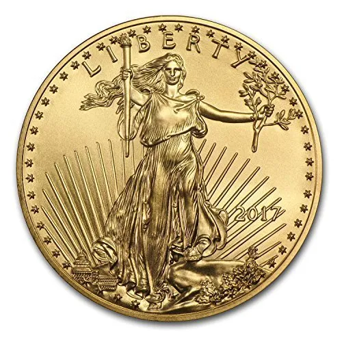 2017 1/10 oz Gold American Eagle BU Gold Brilliant Uncirculated