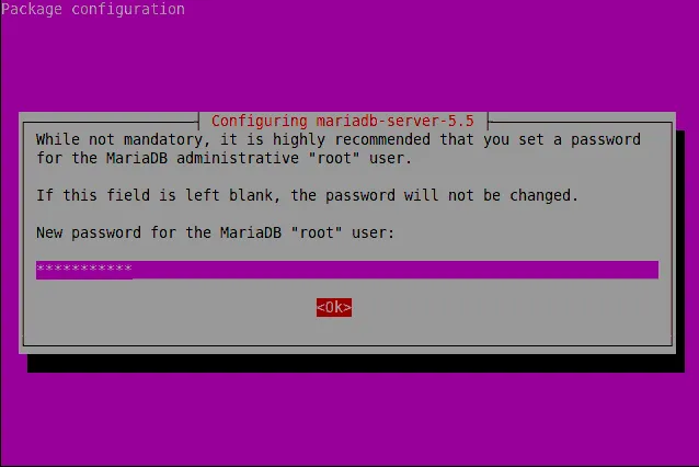 Set MariaDB Root Password Ubuntu