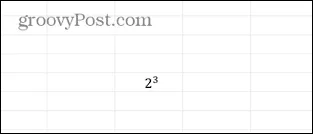 use-superscript-excel-two-cubed