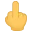 middle finger