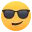 smiling face with sunglasses