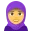 woman with headscarf