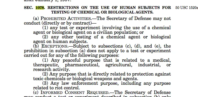 #11  Public Law 105-85 restrictions-on-human-tests.png