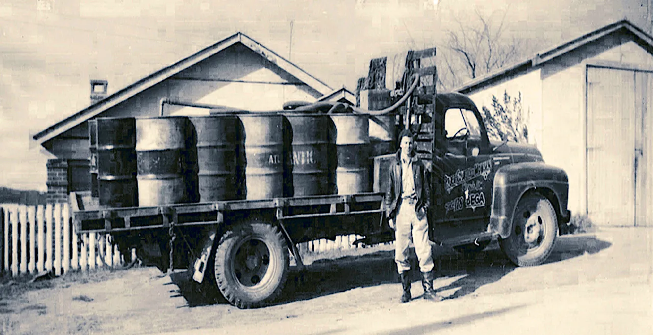 DAD WITH THE OLD FUEL TRUCK.png