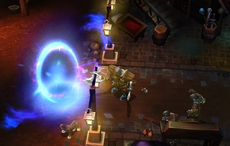 Torchlight side questing in town portal.jpg