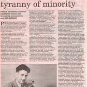 2004-01-05-Traditiona-crushed-by-tyranny-of-minority-The-West-Australian