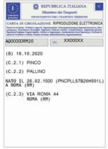 Come leggere la carta di circolazione e il documento unico dell'auto 