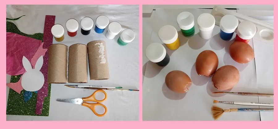 Manualidades con Papel y Pintura para Niños//Paper and Paint Crafts for  Children (ESP-ENG)