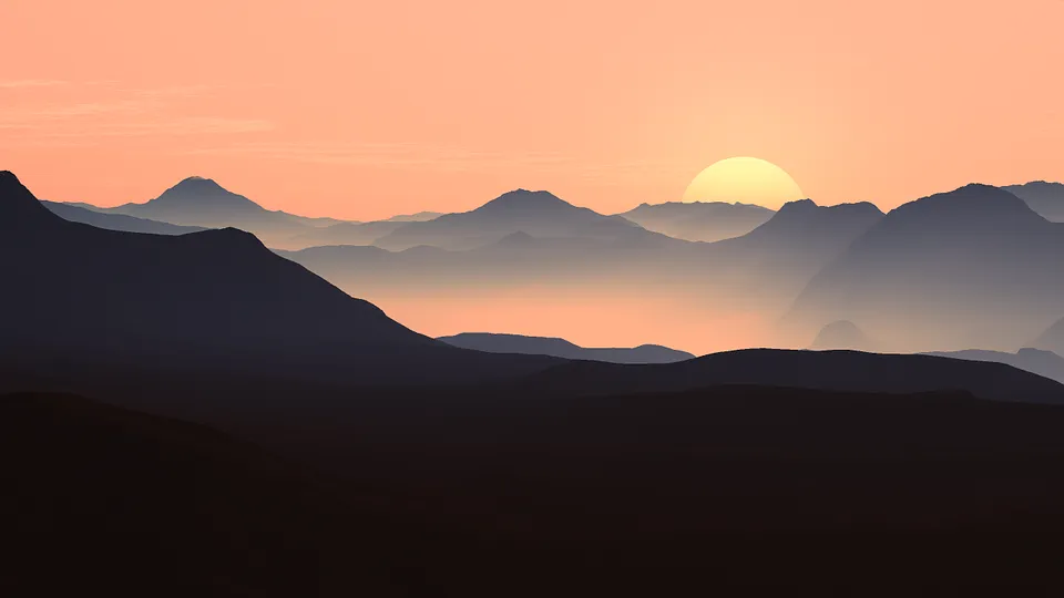 Mountains at sunset.webp