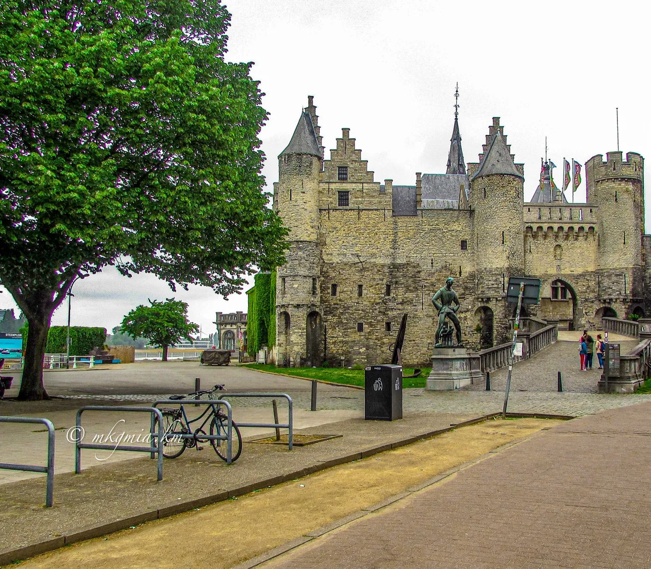 Castle Het Steen (”Stone”).