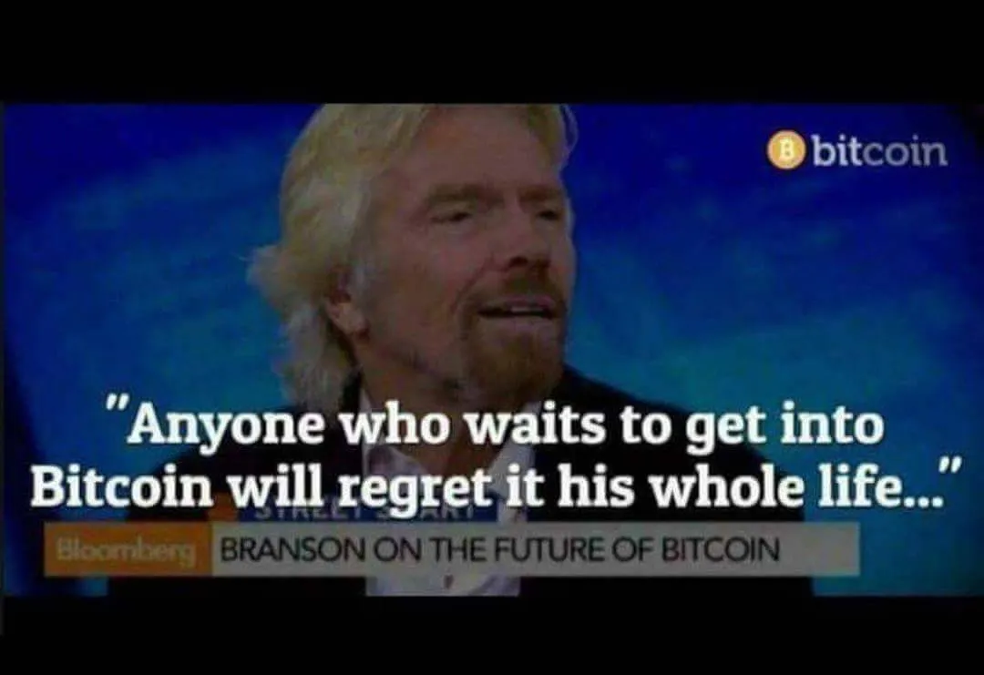 Branson on the future of Bitcoin