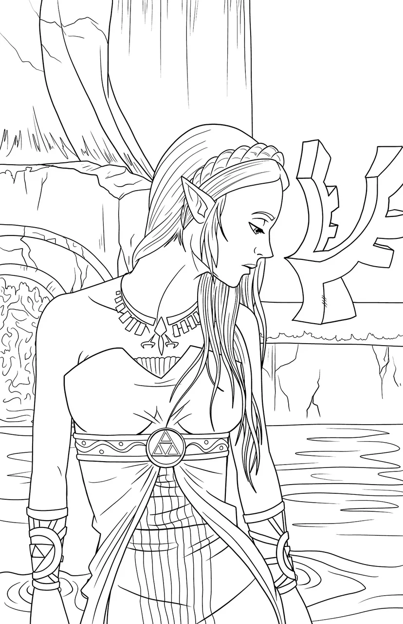 Silent Princess Lineart.jpg