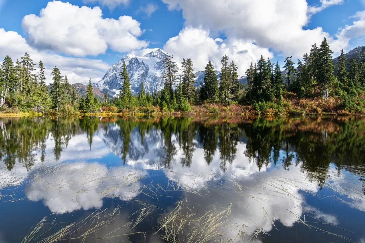 Mirror mirror on the wall. Who's the prettiest of them all? It's you Highwood Lake!