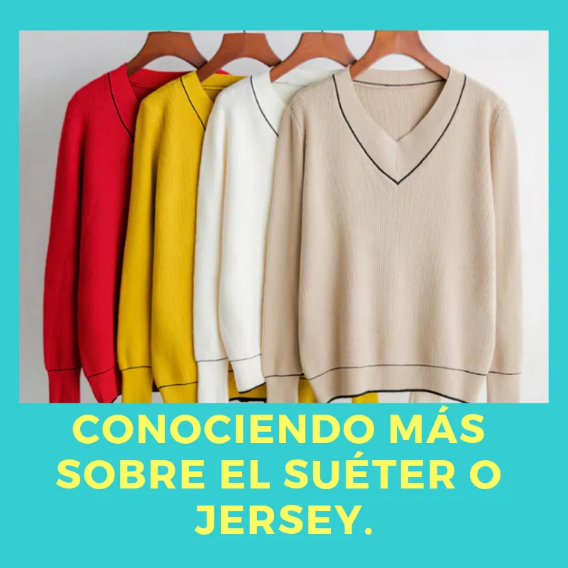 El jersey es una prenda de vestir de punto