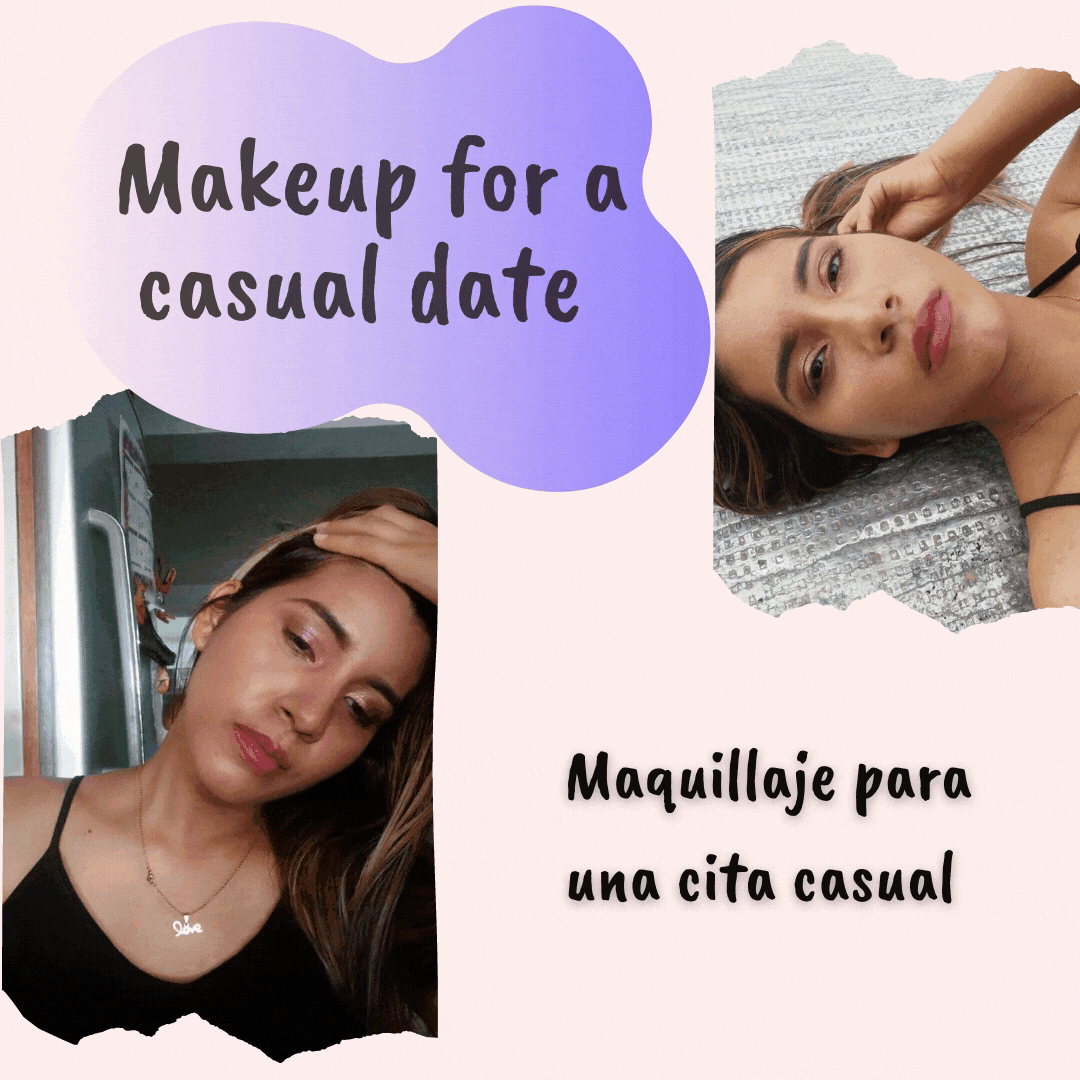 Descuento San Valentín simple ilustración con corazones con foto de regalo con fondo rosa Post para instagram.gif