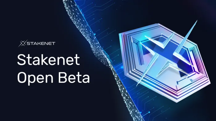 promo image for stakenet dex open beta