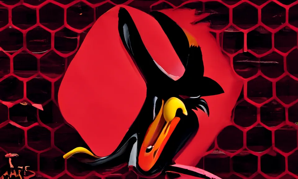 Daffy Duck by James Baynes