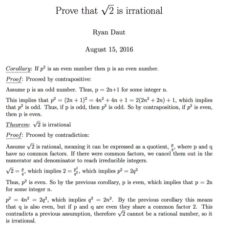 An Introduction to Mathematical Proofs, Part 1: Basic Logic And Tru...