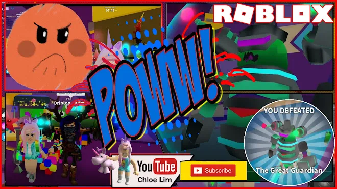 Roblox Ghost Simulator Gameplay! Fighting the Great Guardian Mega Boss!