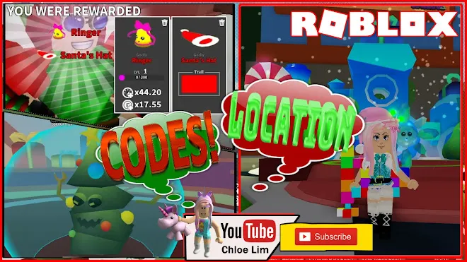 Roblox Ghost Simulator Gameplay! 2 PET CODES! All North Pole Quest Items Location and Timber Scrooge!