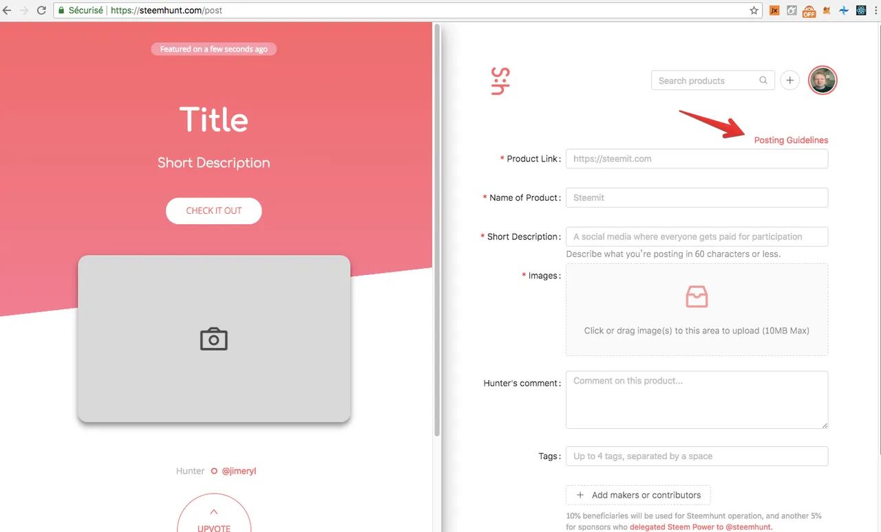 Steemhunt - Dig Products, Earn STEEMs 2018-06-18 12-26-30.png