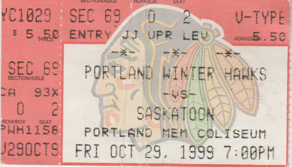 1999-10-29 - Friday - 07:00 PM - Portland Winter Hawks vs Saskatoon, Portland Memorial Coliseum, my first WOL Super Bowl, 2pics-1.png