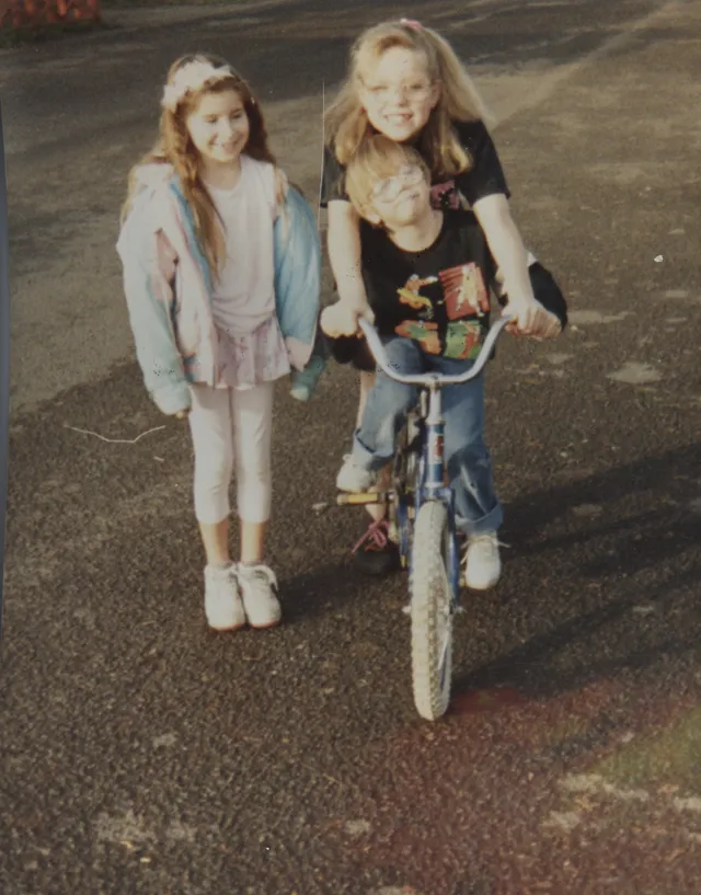 learning how to bike