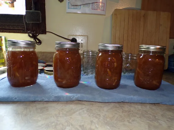 Rhubarb marmalade cooling crop June 2020.jpg