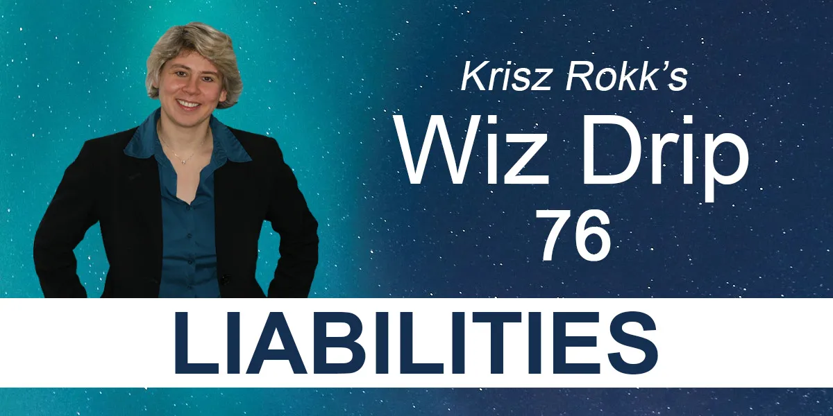 Krisz Rokk's Wiz Drip 76 - Liabilities